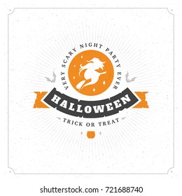 Halloween celebration vector illustration on textured background.