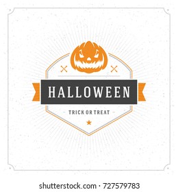 Halloween celebration vector illustration on textured background.