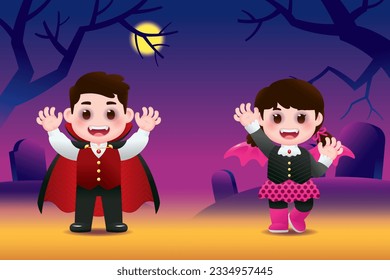 Halloween Celebrations with Classic Costumes in Adorable Mode