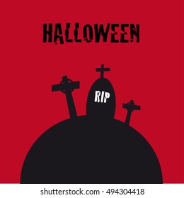 halloween cemetery