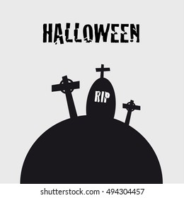 halloween cemetery