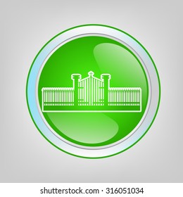 halloween cemetery icon, for design
