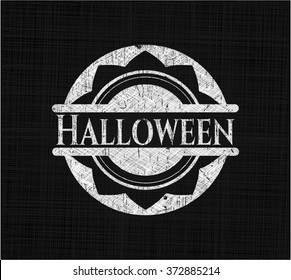 Halloween con textura de pizarra