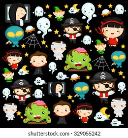Halloween Character Background