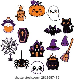 Halloween character bundle featuring exactly