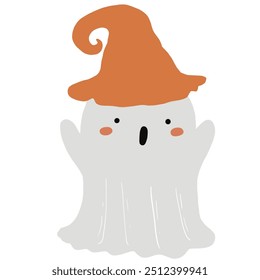 Halloween character costumes for kids -pumpkin vector