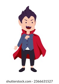 halloween character dracula illustration isolated