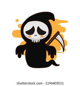 Halloween Character Hand Drawn Illustration