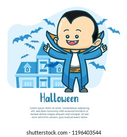 Halloween Character Hand Drawn Illustration