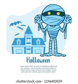 Halloween Character Hand Drawn Illustration