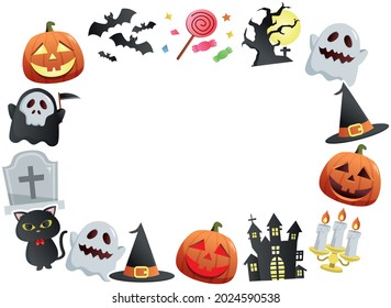 Halloween character icon illustration cute
