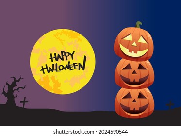 Halloween character icon illustration cute