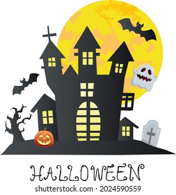 Halloween character icon illustration cute