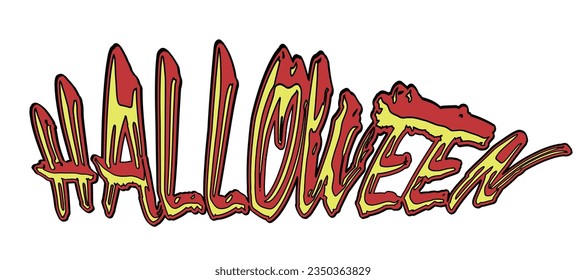 HALLOWEEN character material with a cool image