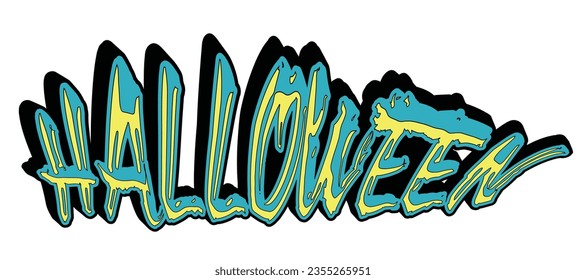 HALLOWEEN character material with a cool image