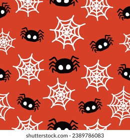 Halloween character sameless pattern vector