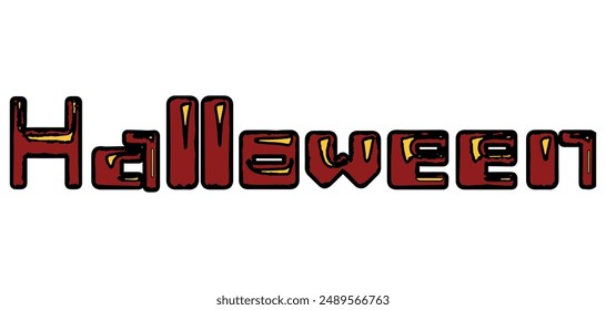 Material de Ilustración vectorial de personaje de Halloween