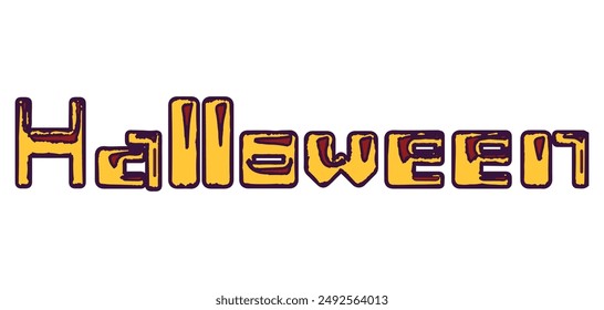 Halloween character vector illustration material