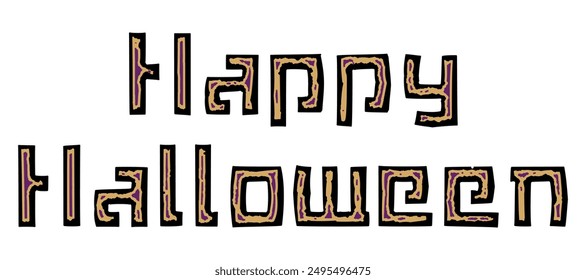 halloween character vector illustration material