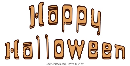 Halloween character vector illustration material