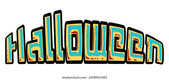 Material de Ilustración vectorial de personajes de Halloween