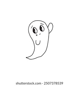 halloween character vector social media post, banner and fglyer