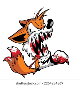 halloween character in vector style
