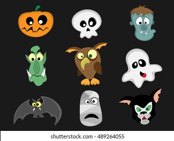 Halloween characters