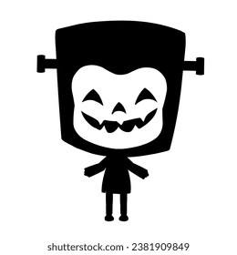 Halloween characters horror vector illutration