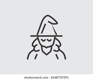 Ícones dos personagens de Halloween, Vampiro, Zumbi, Lobisomem. Ícones de Halloween. Elementos de design para logotipo, cartaz, emblema. 