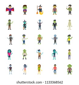 Halloween Characters Pack  svg