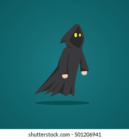 Halloween characters . Halloween vector illustration.