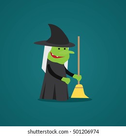 Halloween characters . Halloween vector illustration.