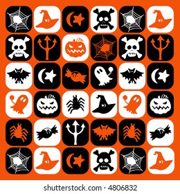 Halloween checked pattern - others of same series : http://www.shutterstock.com/lightboxes.mhtml?lightbox_id=616270