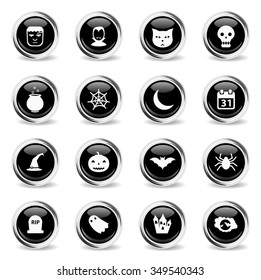 Halloween chrome icons for web