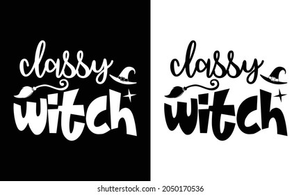 Halloween- classy witch shirt, Halloween broom, hat shirt.