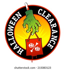 Halloween clearance symbol.