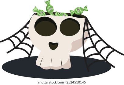Halloween Clipart Illustrations and Design Elements Set