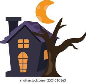Halloween Clipart Illustrations and Design Elements Set