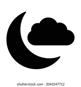 Icono vectorial de estilo de glifo de Halloween que puede modificar o editar fácilmente 