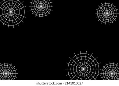 Halloween Cobweb Background Halloween Cobweb Wallpaper Stock Vector ...