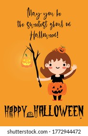 Halloween cobwebs graves hand drawn lettering text holiday vector illustration on white background for design drawings, letters, banners, greeting cards, child