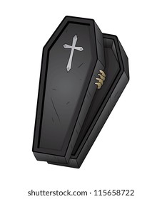 Halloween Coffin