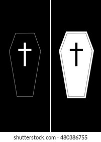 Halloween Coffin Icon