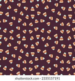 Halloween Colorful Candy Corn Pattern