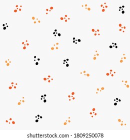 Halloween colorful pattern. Vector illustration.