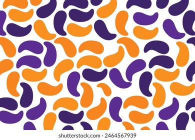 Halloween Colorful Shape Abstract Background for Your Graphic Resource