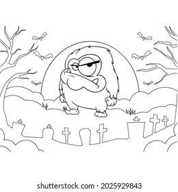 Halloween Coloring book for kids