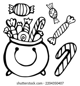 halloween coloring page 