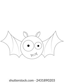 Halloween coloring page for kids